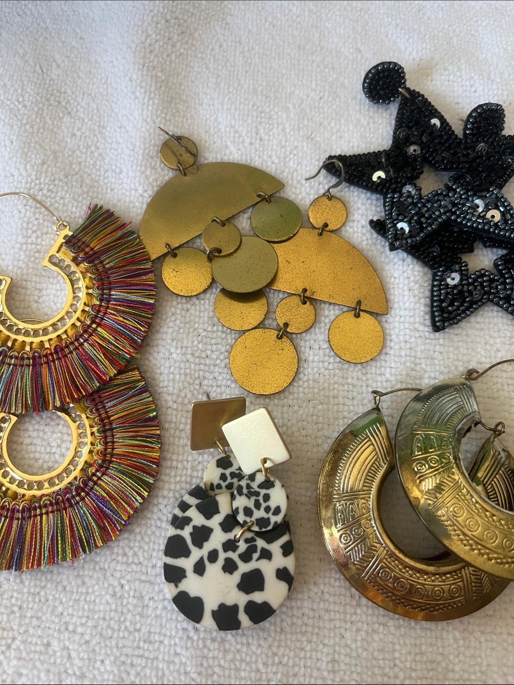 5 pairs Katrina earrings!